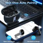 DIUARA Waterproof Wireless Headphones with LED Display