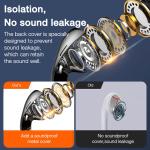 OLAF 3.5mm Wired Earbuds with Microphone and Bass