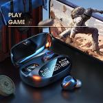 Bluetooth 5.3 Wireless Earbuds with Powerful Bass