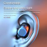 Bluetooth 5.3 Wireless Earbuds with Powerful Bass