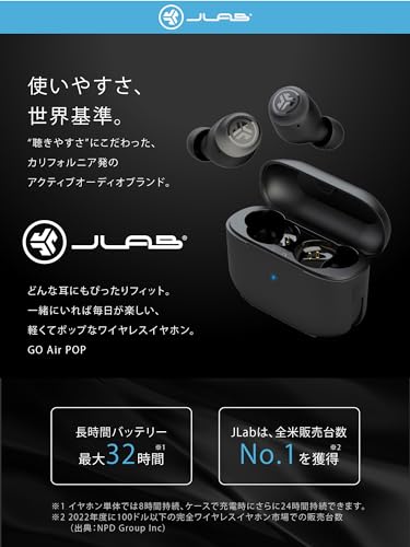 JLab Go Air POP Wireless Earbuds