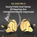 ZSN PRO X Hybrid Driver Earphones for DJs