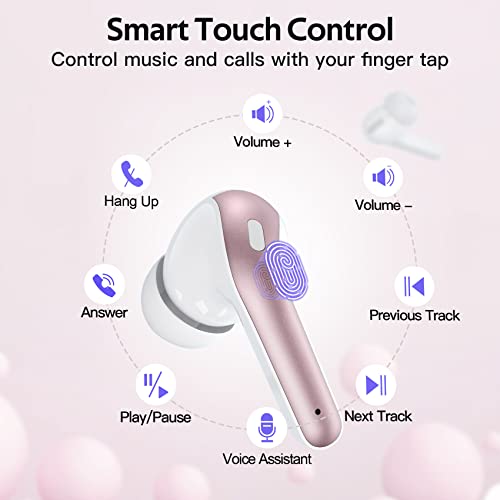 TAGRY True Wireless Earbuds - Bluetooth In-Ear Headphones