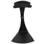 Black Bluetooth Wireless DJ Headphones with Table Stand Package