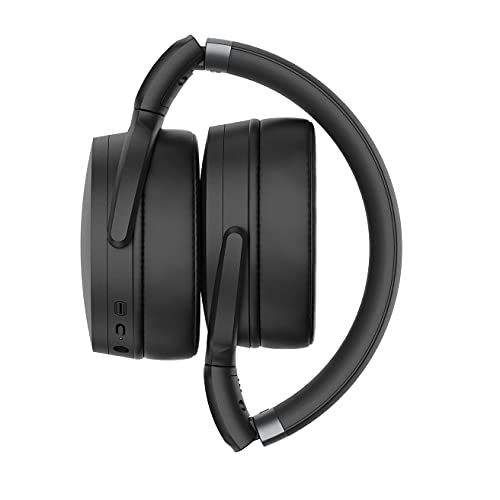 Sennheiser Wireless Headphones, Noise-Canceling, Black