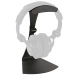 Black Bluetooth Wireless DJ Headphones with Table Stand Package
