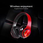 Foldable Bluetooth over-ear DJ headphones