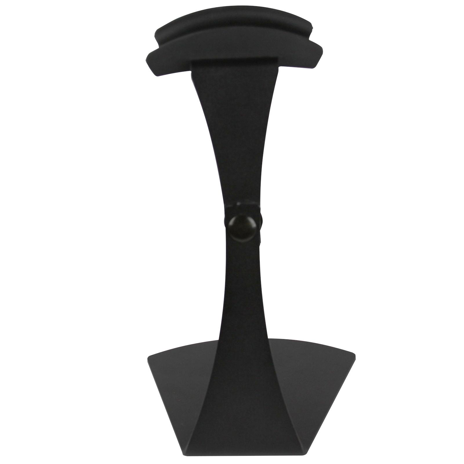 Black Bluetooth Wireless DJ Headphones with Table Stand Package