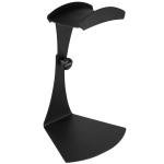 Black Bluetooth Wireless DJ Headphones with Table Stand Package