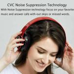 Foldable Bluetooth over-ear DJ headphones