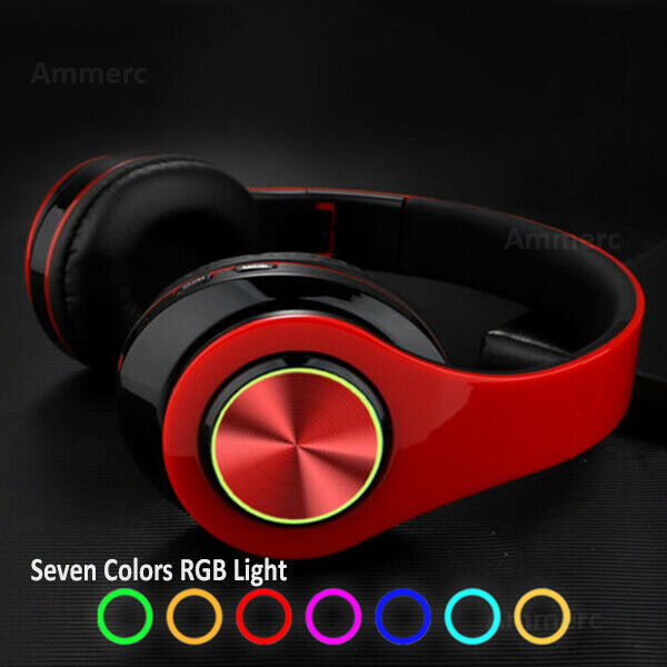Foldable Bluetooth over-ear DJ headphones