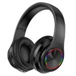 Foldable Bluetooth Wireless DJ Headphones with Mic