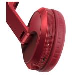 Pioneer DJ HDJ-X5BT Red Wireless Headphones Bundle