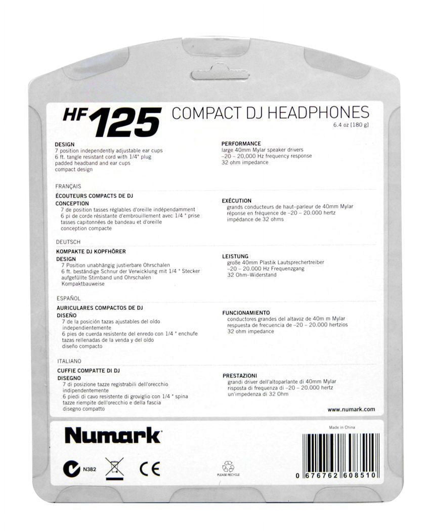 Numark Professional DJ Headphones with Superior Isolation