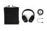 Wireless Over-Ear Headphones with Mic - Black