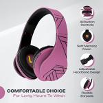 Wireless Over-Ear Bluetooth Headphones with Mic & FM