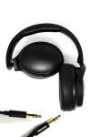 Wireless Over-Ear Headphones with Mic - Black
