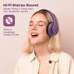 Wireless Over-Ear Bluetooth Headphones with Mic & FM