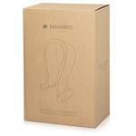 Navaris Omega Headphone Stand with Wooden Base