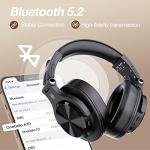 OneOdio A70 Bluetooth DJ Headphones, 72hrs playtime
