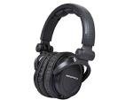 Hi-Fi DJ Over-Ear Headphones with Mic - Black