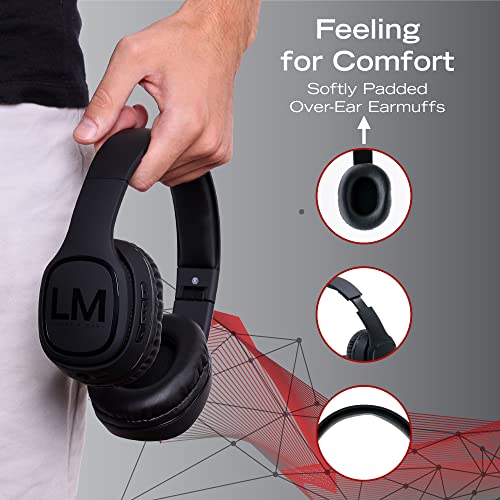 Louise&Mann Bluetooth Over-Ear Headphones with Mic