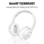 Bluetooth Over Ear Headphones with 65 Hours Playtime