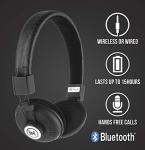 Bluetooth DJ Headphones with Built-in Mic