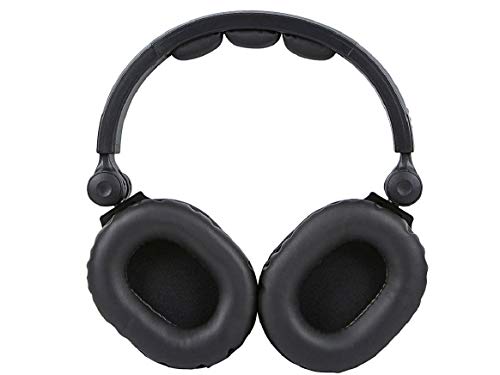 Hi-Fi DJ Over-Ear Headphones with Mic - Black
