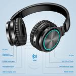 Picun B12 Wireless DJ Headphones with Mic & Bass