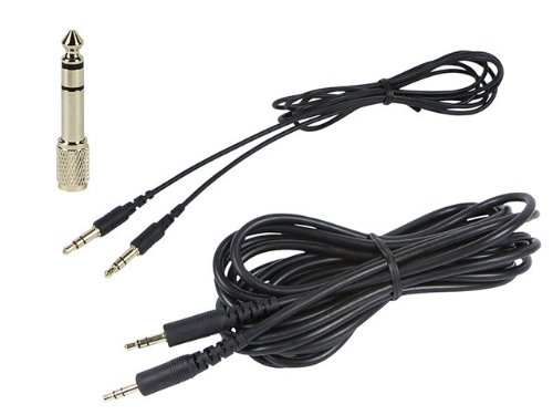 Hi-Fi DJ Over-Ear Headphones with Mic - Black