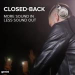 Gemini DJX-500 Pro Monitoring Headphones