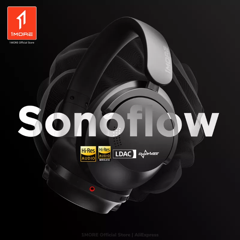 Wireless ANC headphones with 70H battery & LDAC