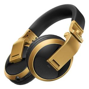 Gold Pioneer DJ Bluetooth Headphones with Detachable Cable