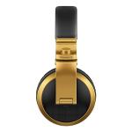 Gold Pioneer DJ Bluetooth Headphones with Detachable Cable