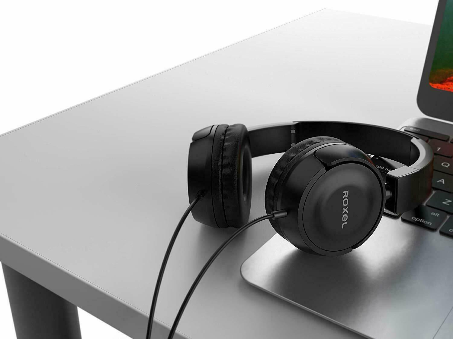 Ergonomic On-Ear Headphones with Mic - Roxel RX110