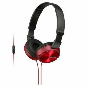 Sony DJ Style Lightweight Headphones (Red)