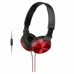 Sony DJ Style Lightweight Headphones (Red)