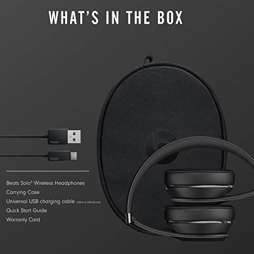 Beats Solo3 Wireless Headphones - Apple W1 Chip