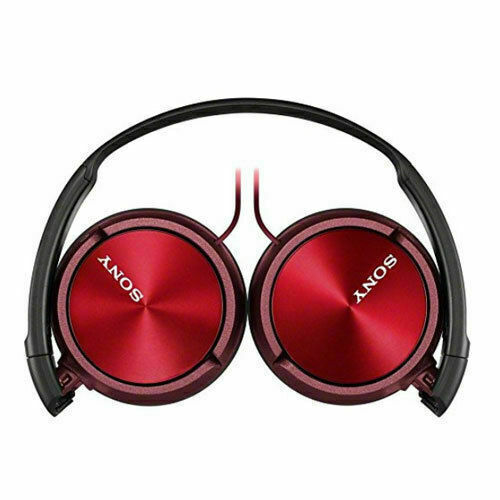 Sony DJ Style Lightweight Headphones (Red)