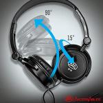 On-Ear DJ Headphones with Neodymium Driver