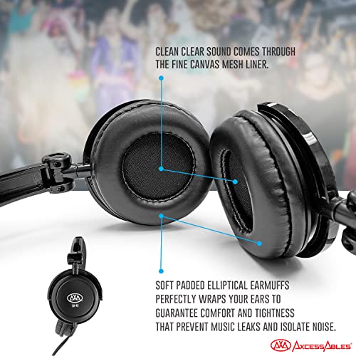 On-Ear DJ Headphones with Neodymium Driver