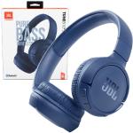 Blue JBL On-Ear Wireless Headphones with Bluetooth