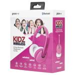 Groove KIDZ Bluetooth Headphones for Kids - Pink