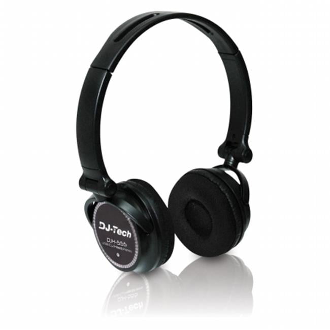 Professional DJ On-Ear Headphones with Soundcard