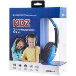 Kidz On-Ear Blue DJ Headphones with Soft Ear Pads
