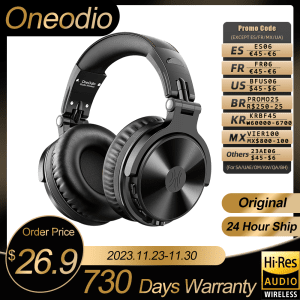 Wireless Foldable Headphones with Mic & Deep Bass