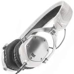 V-MODA XS On-Ear Metal Headphone (White Silver)