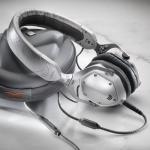 V-MODA XS On-Ear Metal Headphone (White Silver)