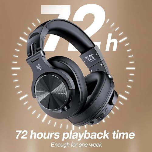 OneOdio Fusion Bluetooth DJ Headphones with 72H Playtime